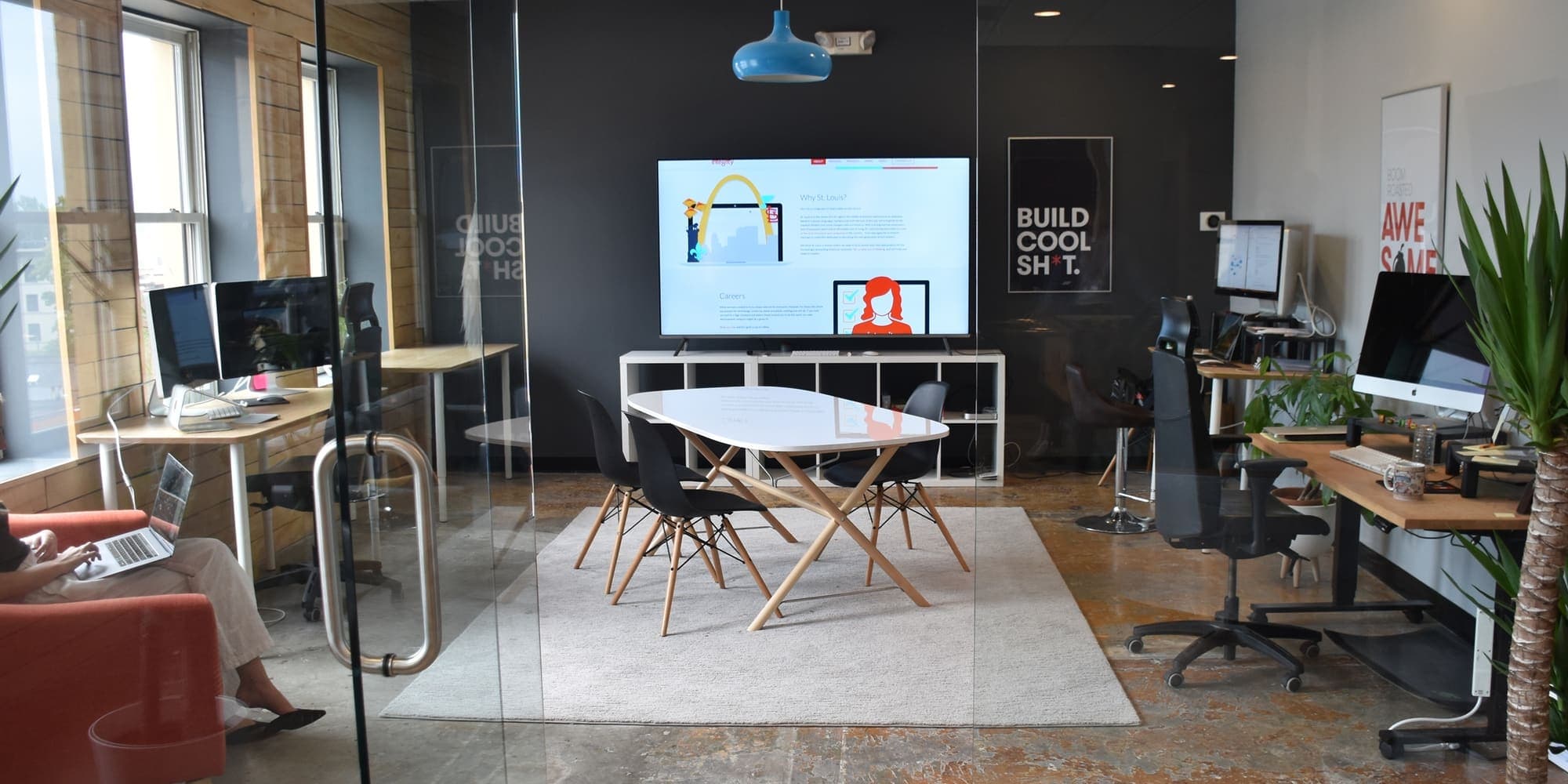 Meeting room at the Integrity offices